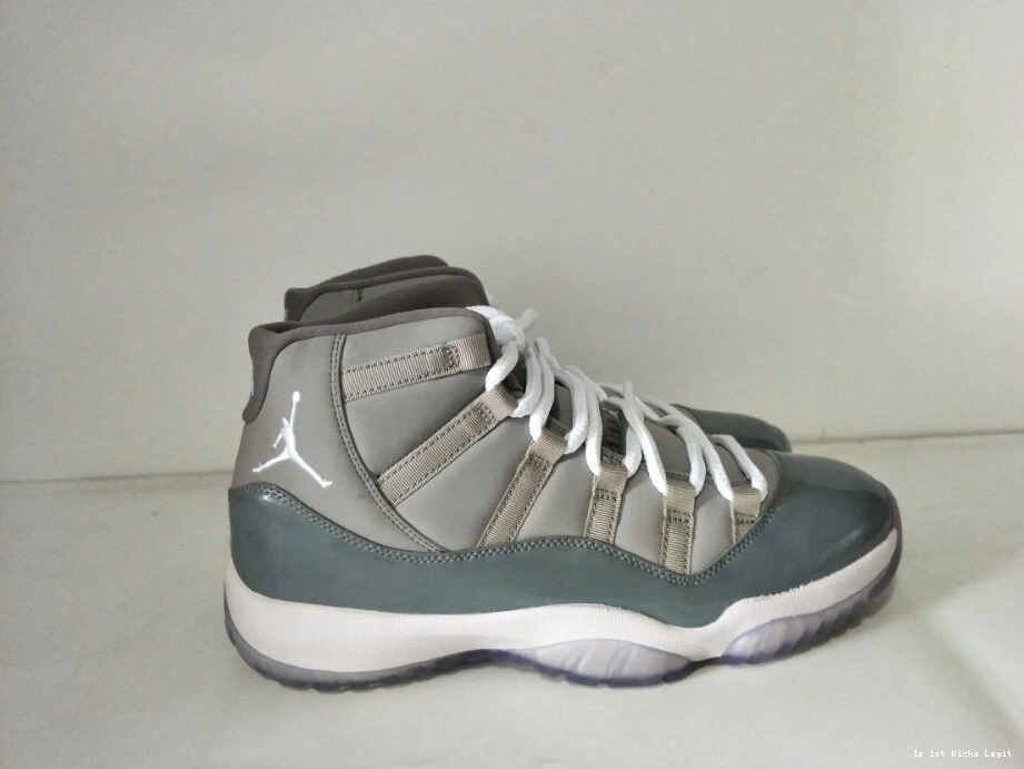 Ad 11 Retro Jordan Cool 378037-001 Grey  0401